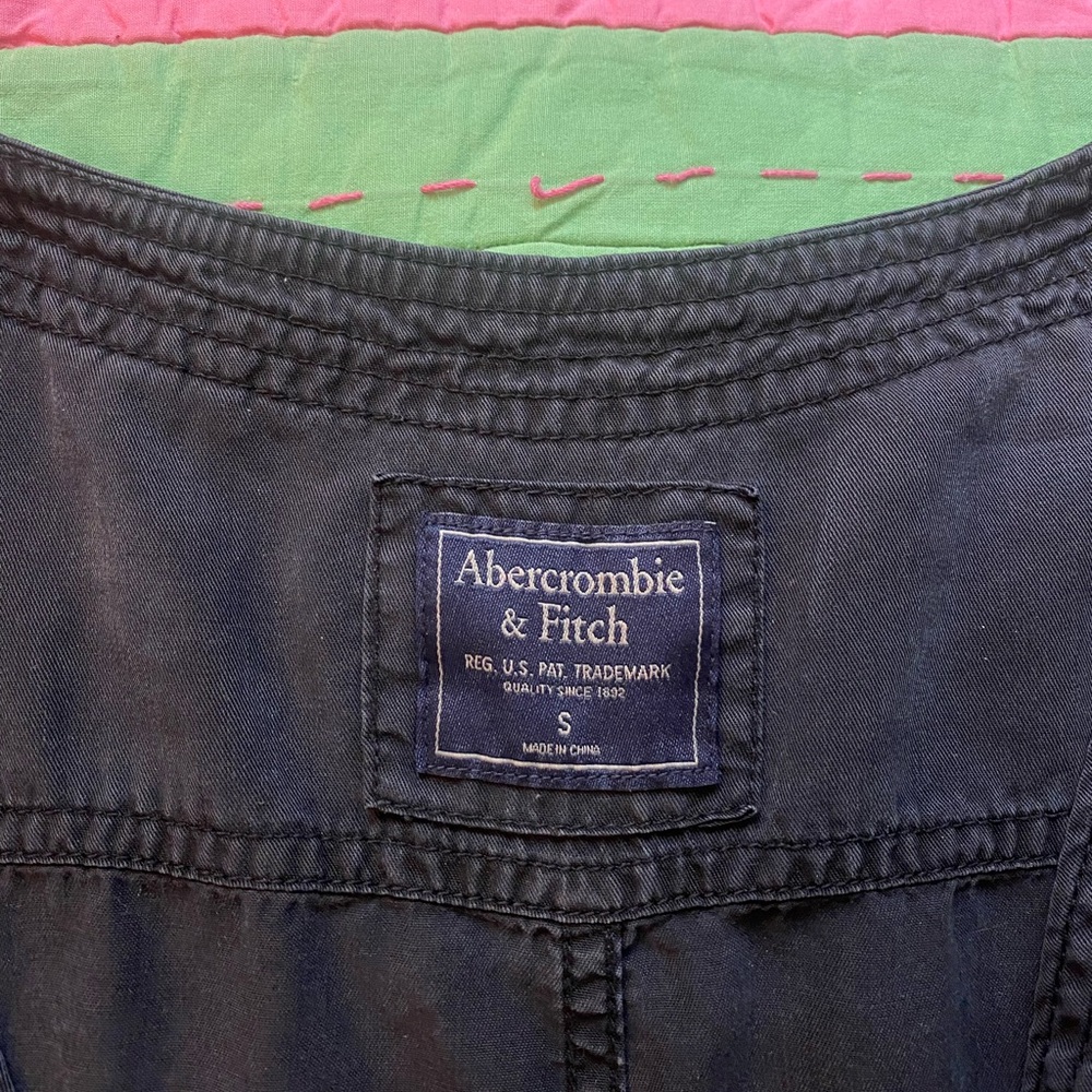 Abercrombie‎ & Fitch Charcoal Ankle Jumpsuit - Picture 2 of 9